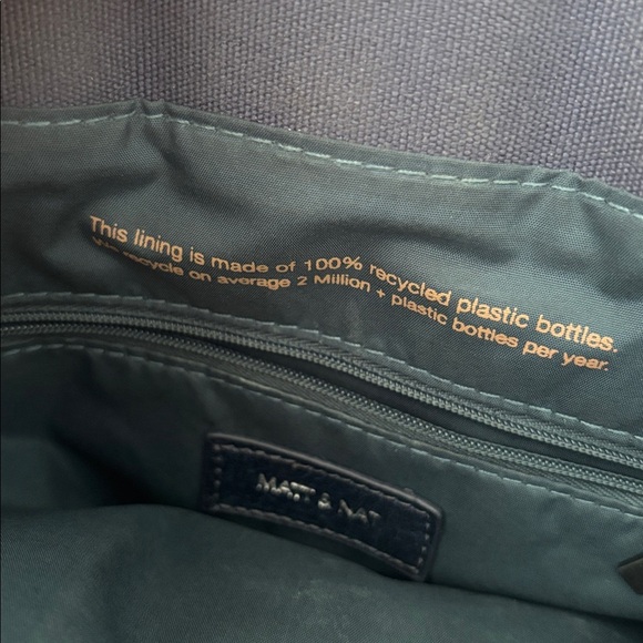 Matt & Nat Katherine Backpack Tote – Navy - Picture 6 of 6